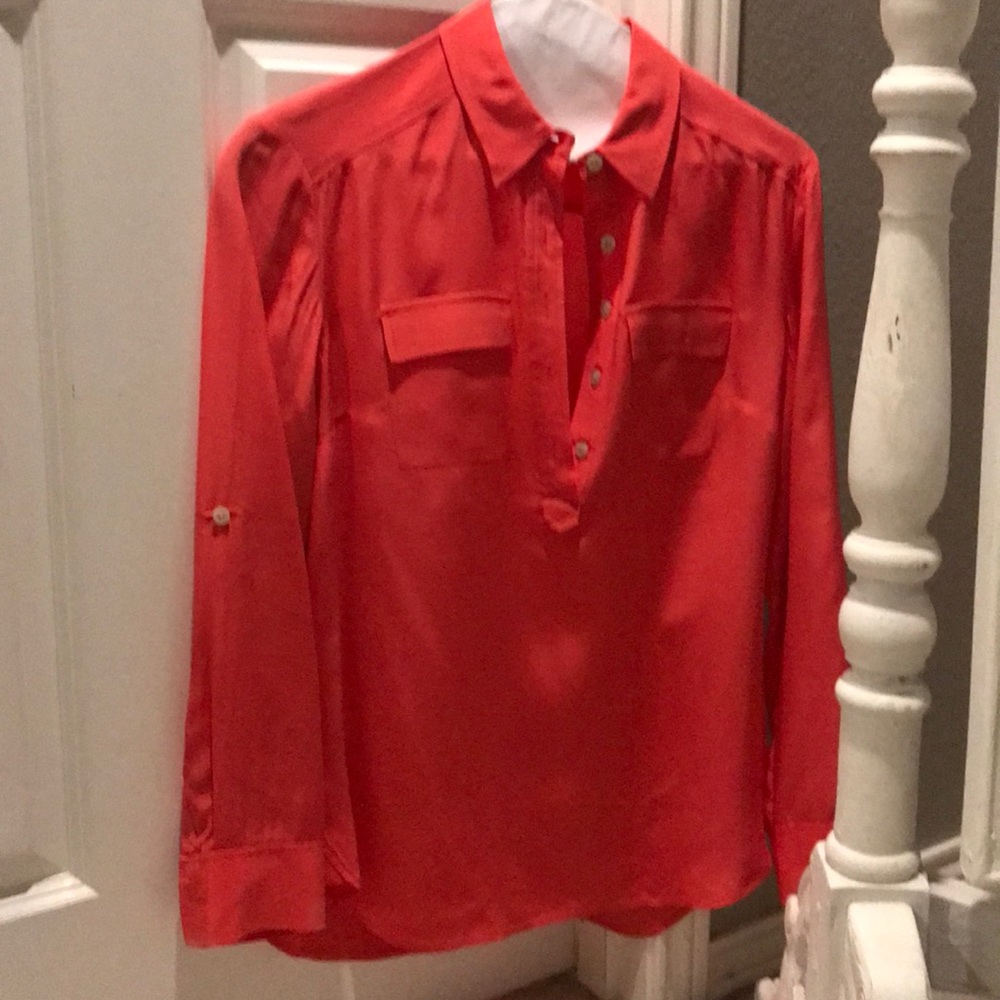 Silk camp shirt.